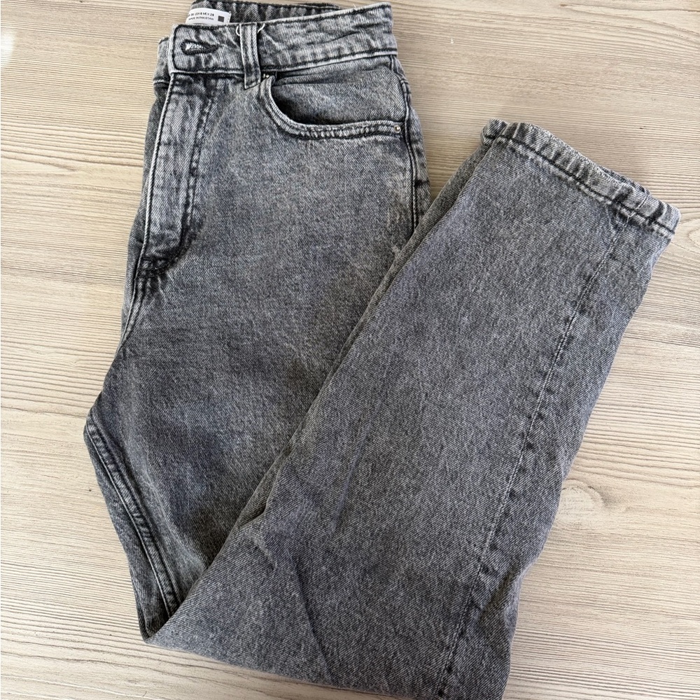 Zara Charcoal Denim Pants